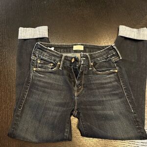 Mother Looker Ankle Fray - size 25